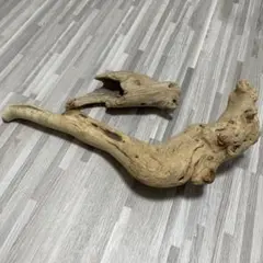 流木 2点セット 工作素材　流木