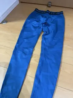 UNDER ARMOUR インナータイツ Lサイズ 青 カモフラージュ