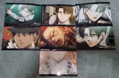 リヴァイ 進撃の巨人 ブロマイド7点セット