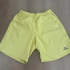 Mizuno イエロー ハーフパンツ