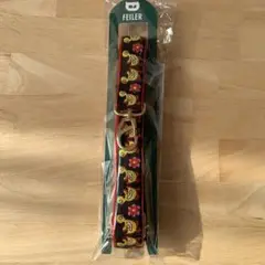 FEILER フェイラー ハイジ スマホショルダーストラップ レピヤンリボン 黒