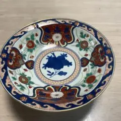 有田焼 弥左衛門 金彩染錦花絵大皿 飾り皿 アンティーク 骨董 定価:13万円 有田焼飾り皿の販売|飾り大皿|飾皿|絵皿|額皿（藤井錦彩窯）