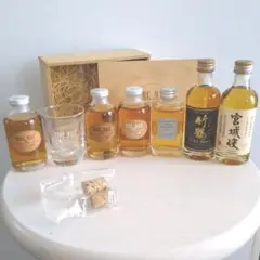 【ミニボトル】ニッカウイスキー 古酒 6本