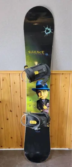 silence スノーボード ビンディング付きBurtonケースも付けるよ