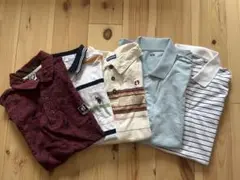 メンズ半袖ポロシャツ５点➕追加１点まとめ売り　L・L Lサイズ