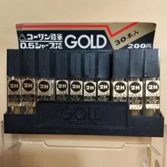 昭和レトロ コーリン鉛筆 ゴールド芯 セット シャープ芯 COLLEEN 金色
