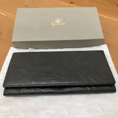 ⑬『未使用』エスペラント 本革長財布 タンニンなめしレザー 箱付き