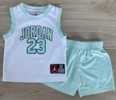 JORDAN 92〜98cm ミントカラー タンクトップ&ショーツセット 3T