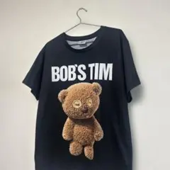 ★希少XLサイズ★ Bob's Tim ユニバーサルスタジオ　tシャツ 熊　黒