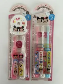 キャラステップアップ歯ブラシ（ツムツム）