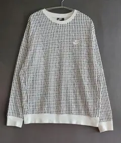 ナイキ　NIKEトレーナー　メンズ　　L グリッドクールスウェット　　古着美品