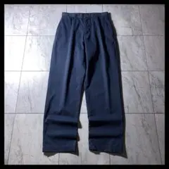 00s DOCKERS ワイド チノパン スラックス ネイビー W31 L32