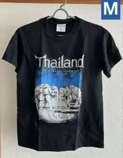Thailand 象のグラフィック Tシャツ