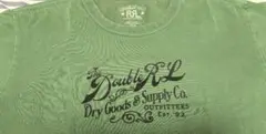Double RL グリーン Tシャツ　2023年