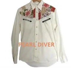 PEARL DIVER パールダイバー　ウエスタンシャツ　M 長袖シャツ