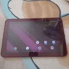 Qua tab KYT33 レッド Androidタブレット本体