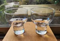 東洋佐々木ガラス　日本酒造組合中央会推奨品　杯 125ml　2個