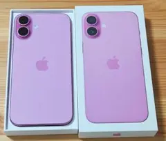 iPhone16 ピンク128GB SIMフリー　超美品