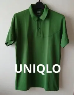 UNIQLO 緑 ポロシャツ S 抗菌