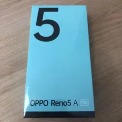 【新品】OPPO Reno5 A(SIMフリー版)アイスブルー