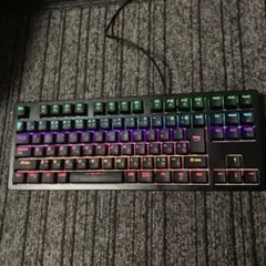 iClever G06 ゲーミングキーボード テンキーレス 茶軸 有線