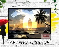 ８K高画質【a4フレーム付き】 オマージュアートポスターa4 No3096