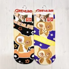 【未使用】グレムリン 靴下 23-25cm 2足セット ギズモ ハロウィン