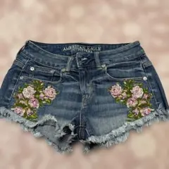 AMERICAN EAGLE デニムショートパンツ サイズ0