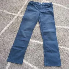 【H&M エイチ アンド エム】 キッズボトムス ブルー 128 青