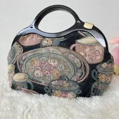 【極美品】数回使用chimaki 花柄　がま口バッグ　チマキ　ショルダーバック chimaki バッグ（レディースバッグ） | ファッション のおすすめ