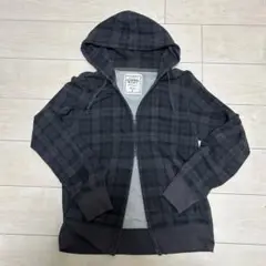 00s OLD UNIQLO check zip up パーカー 最終値下