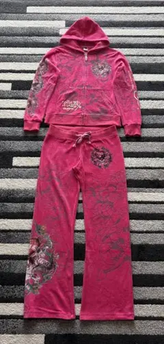 ed hardy エドハーディー　ジャージセット