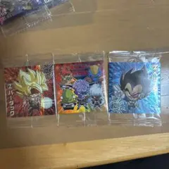 ドラゴンボールウエハース　GRベジータ・ギニュー特戦隊・バーダック