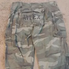 AVIREX迷彩 カーゴパンツ 4ポケット