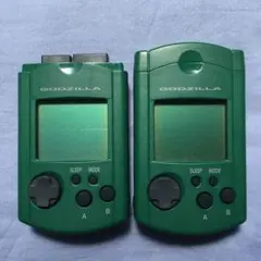 ドリームキャスト　ビジュアルメモリ　あつめてゴジラ〜怪獣大集合　HKT-7000