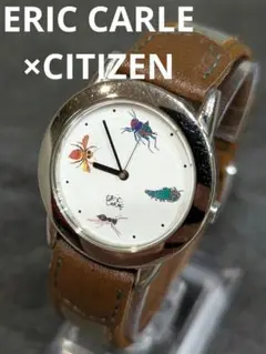 電池交換済み　エリックカール×CITIZEN シチズン　はらぺこあおむし　腕時計