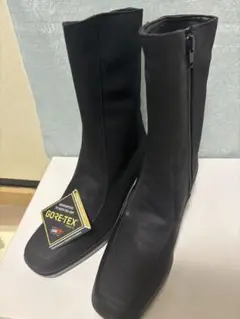 【美品】ASAHIブラック 23.5センチ ゴアテックス　トップドライ