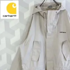 【カーハート WIP】XLサイズ ミリタリージャケット モッズパーカーベージュ