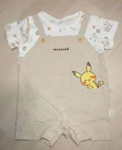 monpoké ピカチュウロンパース 80