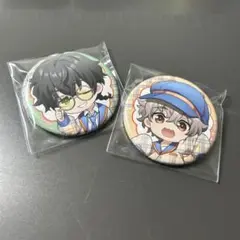ウィンブレ　チェックセーラー　缶バッジ　十亀　丁子　セット
