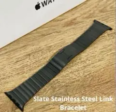 【ほぼ未使用】Apple watch 純正リンクブレスレット42・45・49mm