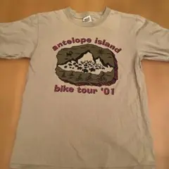 antelope island bike tour01 プリントTシャツ