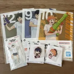 ハイキュー 一番くじ アクリルスタンド ラバーチャーム 6点
