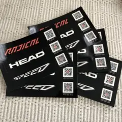 【非売品】HEAD ヘッド ステッカー　シール