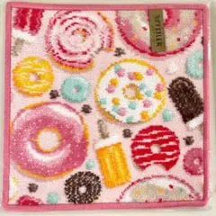 ●【FEILER】ドーナツ　タオルハンカチ　新品・未使用　フェイラー
