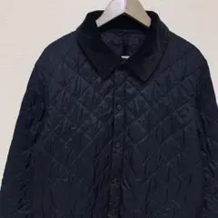 Barbour　キルティングジャケット　黒　M