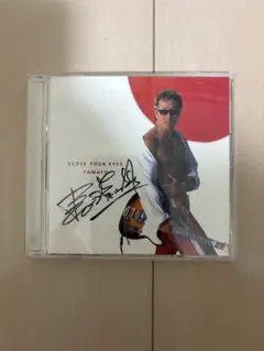 サイン入り CD CLOSE YOUR EYES YAMATO 長渕剛