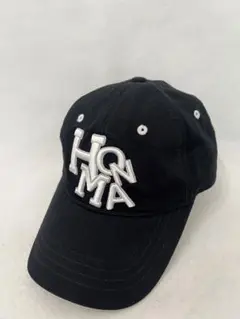 【HONMA】ブラック　ロゴキャップ　スポーツ　ゴルフ