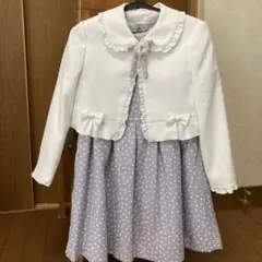 小学校入学式フォーマルワンピースセット130cm