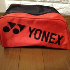 YONEX シューズバッグ 赤黒